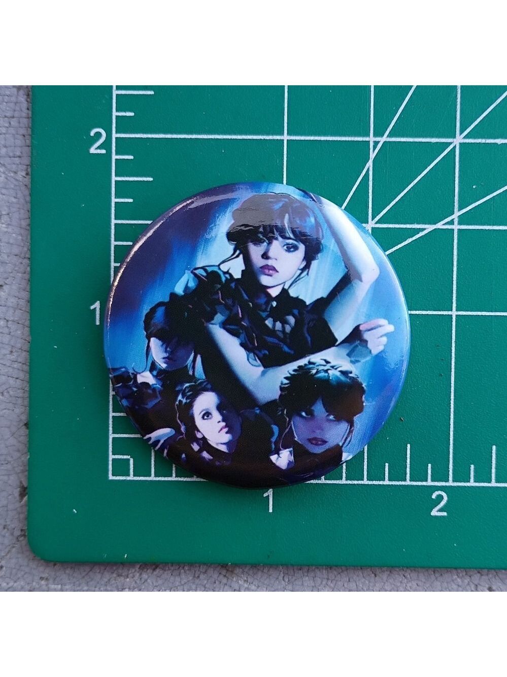 2/$10 Wednesday Button Pin Style 10